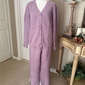 Cozy women’s  pant  Set in Purple